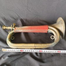 Original WW2 II Japonais Impérial Militaire Laiton Clairon Trompette Japan h0625