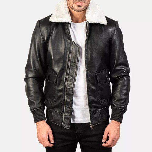Veste homme 100 - %, cuir