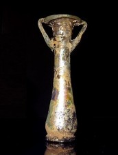 FLACON ROMAIN EN VERRE