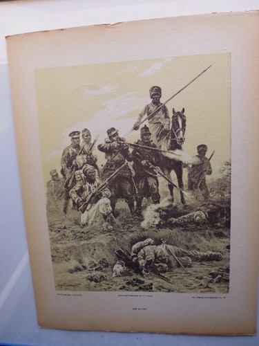Gravure guerre poilus - gravure:guerre, 14-18:poilus