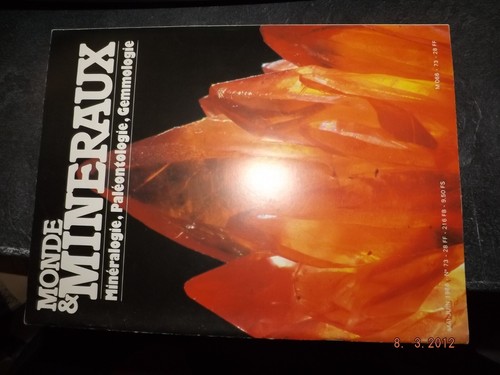 Revue monde mineraux - &,