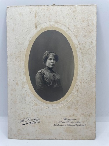 Ancienne cdv grand format - cdv,