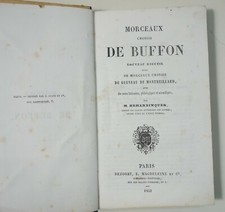 Morceaux choisis de Buffon -