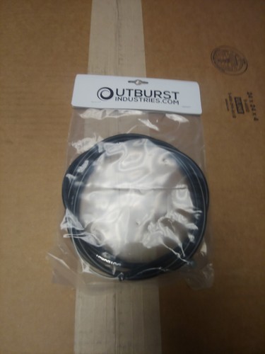 Outburst bmx black brake - black,