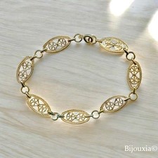 Bracelet Maillons Ciselés -
