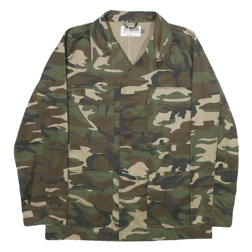 Veste boutonnée camouflage - boutonnée,