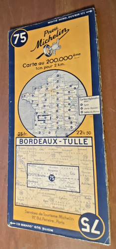 Carte michelin 75 - michelin,