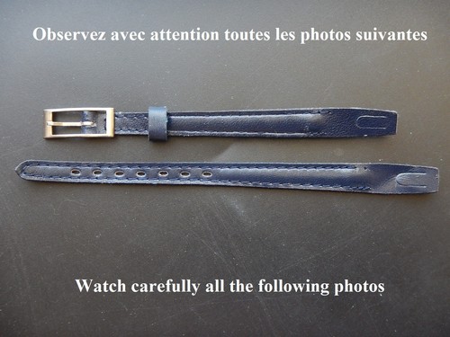 Bracelet cuir veau - bracelet,
