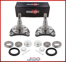 2x Fusées D'Essieu pour VW Golf 2/3 G60 Gti Avec Roue Disque de Frein Derrière