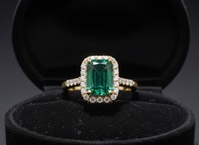 Bague Émeraude Naturelle