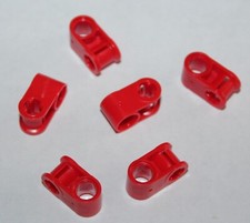 Lego technic red axle - axle, joiners