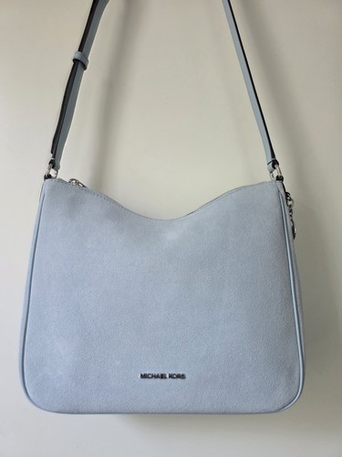 Sac besace cuir daim bleu - sac,