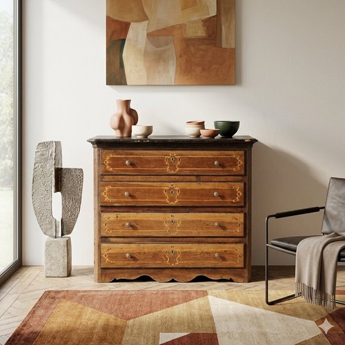 Commode lombarde ancienne - lombarde,