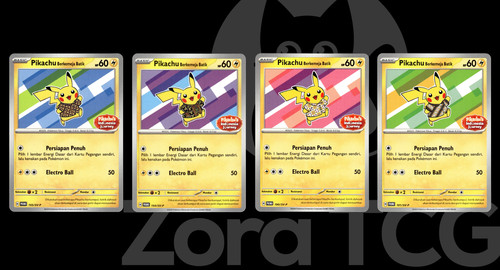 Carte pokémon set pikachu - carte,