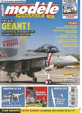 MODELE MAG N°739 PLAN : LG 124 GALANKA / PHANTOM DE DJI / VENTUS 2CX / F18F FEJ