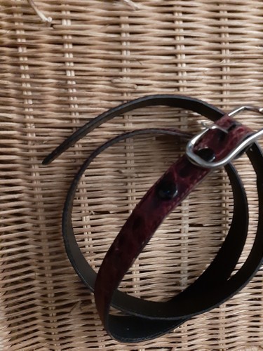 Ceinture femme crocodile - ceinture,