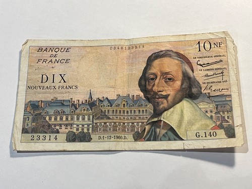 Billet france nouveaux - 10,