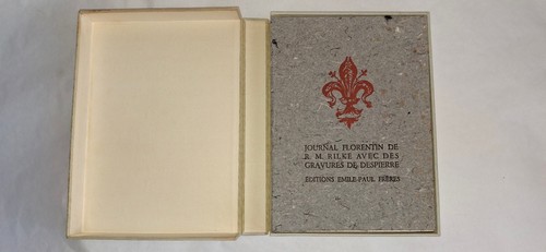 Journal florentin rilke - florentin,