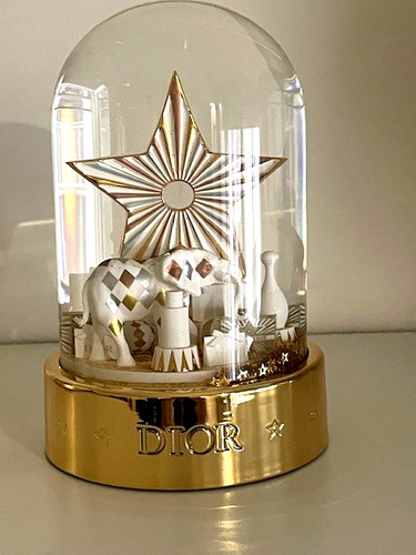Boule neige dior neuve - neige,