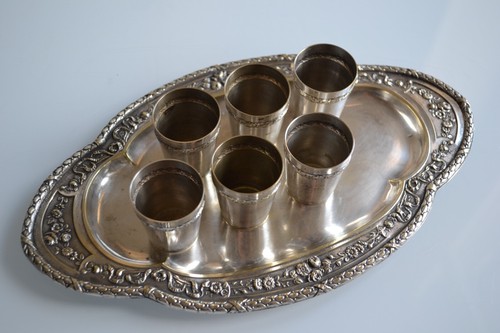 Silver metal liquor - silver,