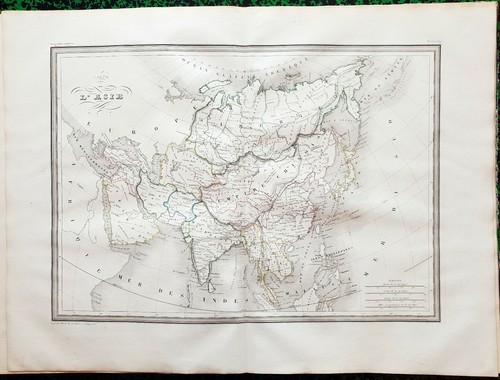 Asie superbe carte - l'asie,