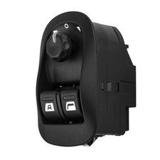 Bouton Leve Vitre 206 306 Commande de Rétroviseur 6554.WA Noir