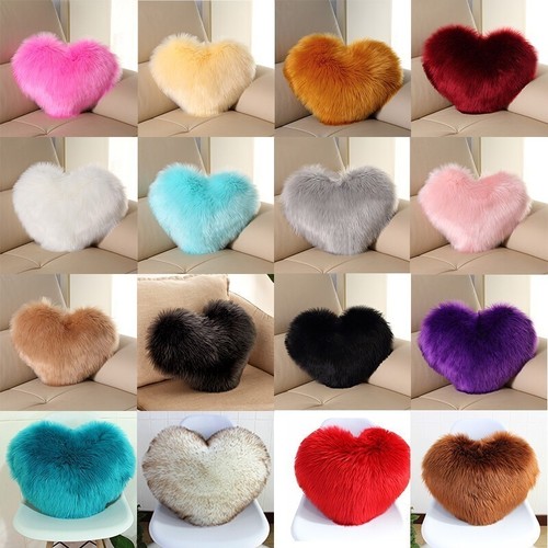 Love heart shape fluffy - shape, plush