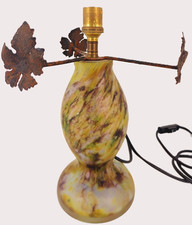 ANCIEN PIED DE LAMPE EN PATE