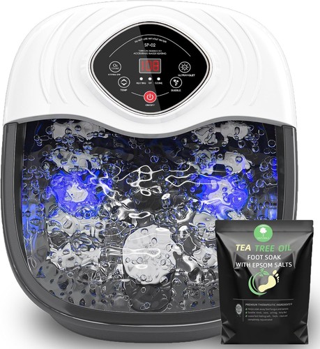 Foot spa bath - massager, with