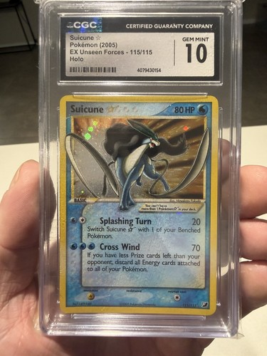 Gold star suicune psa - gold, 10