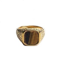 Bague chevalière avec œil de