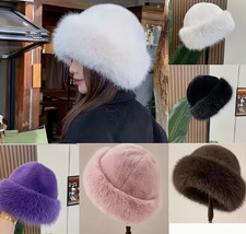 Bonnet Fourrure Femme Hiver