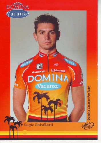 Cyclisme carte cycliste sergio - cyclisme,