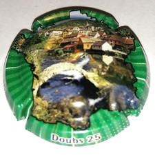 capsule de mousseux LES DEPARTEMENTS FRANCAIS, DOUBS (25) - 26/120