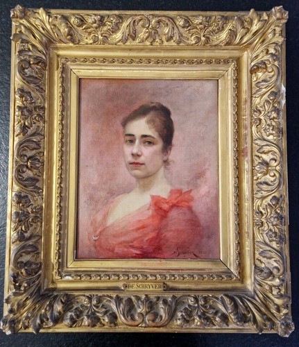 Louis marie schryver - marie, huile