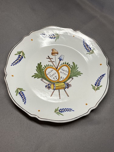Assiette revolutionnaire - assiette,