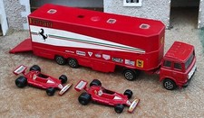 POLISTIL RJ101 FIAT CAR TRANSPORTER FERRARI Formule 1 F1 Camion Collection