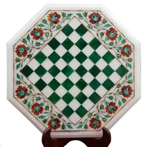 Handmade marble chess board - handmade,