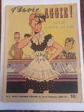 Bd pauvre aggie n 2 Aggie gagne sa vie, couvertures papier, juin 1950