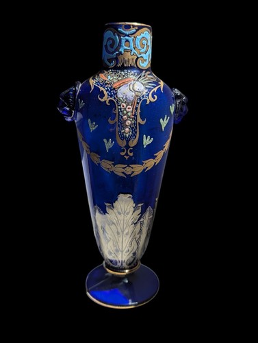Vase émaillé legras - vase,