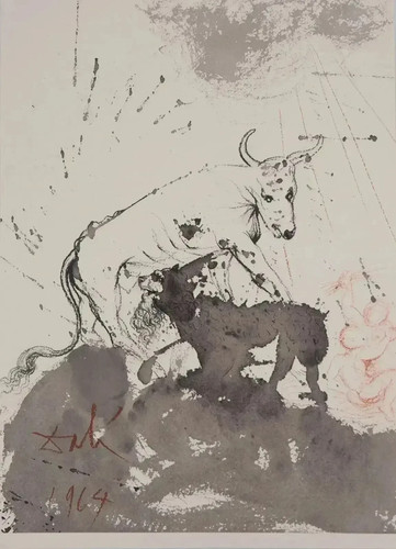 Salvador dali lion et - :,