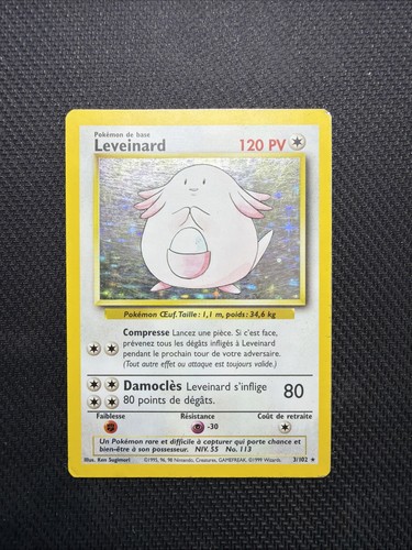 Carte pokémon leveinard - pokémon,