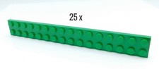 Lego 25 x Green Plate 2 x 16