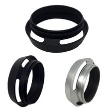 Pare-soleil en métal creux pour objectif d'appareil photo, type à visser=