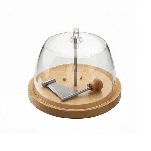 Plateau fromage avec cloche - plateau,