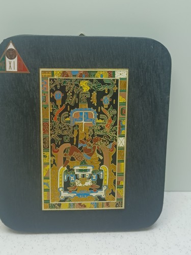 Plaque emaillee mya mexico - plaque,