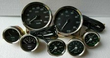 Smiths Kit 52mm Huile Temp Oil Bar Carburant Volt Gauge Kph 100mm Speedo Tach...