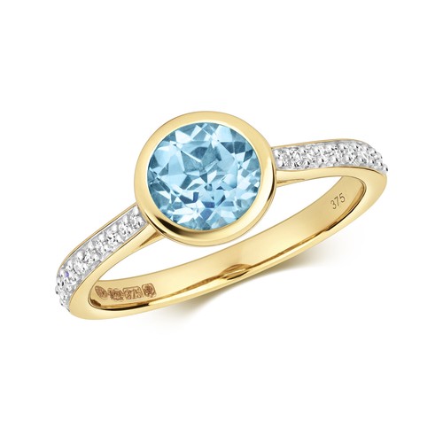 Bague solitaire femme jaune - femme,
