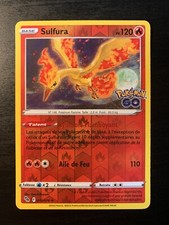 Carte Pokémon REVERSE Sulfura 012/078 EB10.5 Epée Bouclier Pokémon Go FR NEUF