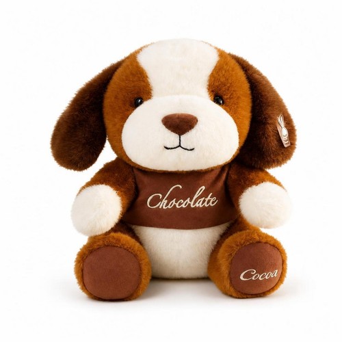 Peluche chien avec tablier - de,